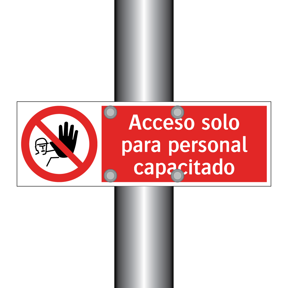 Acceso solo para personal capacitado