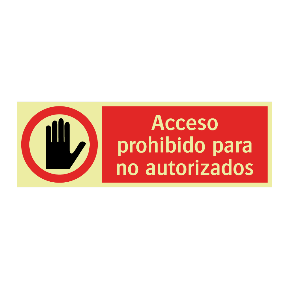 Acceso prohibido para no autorizados