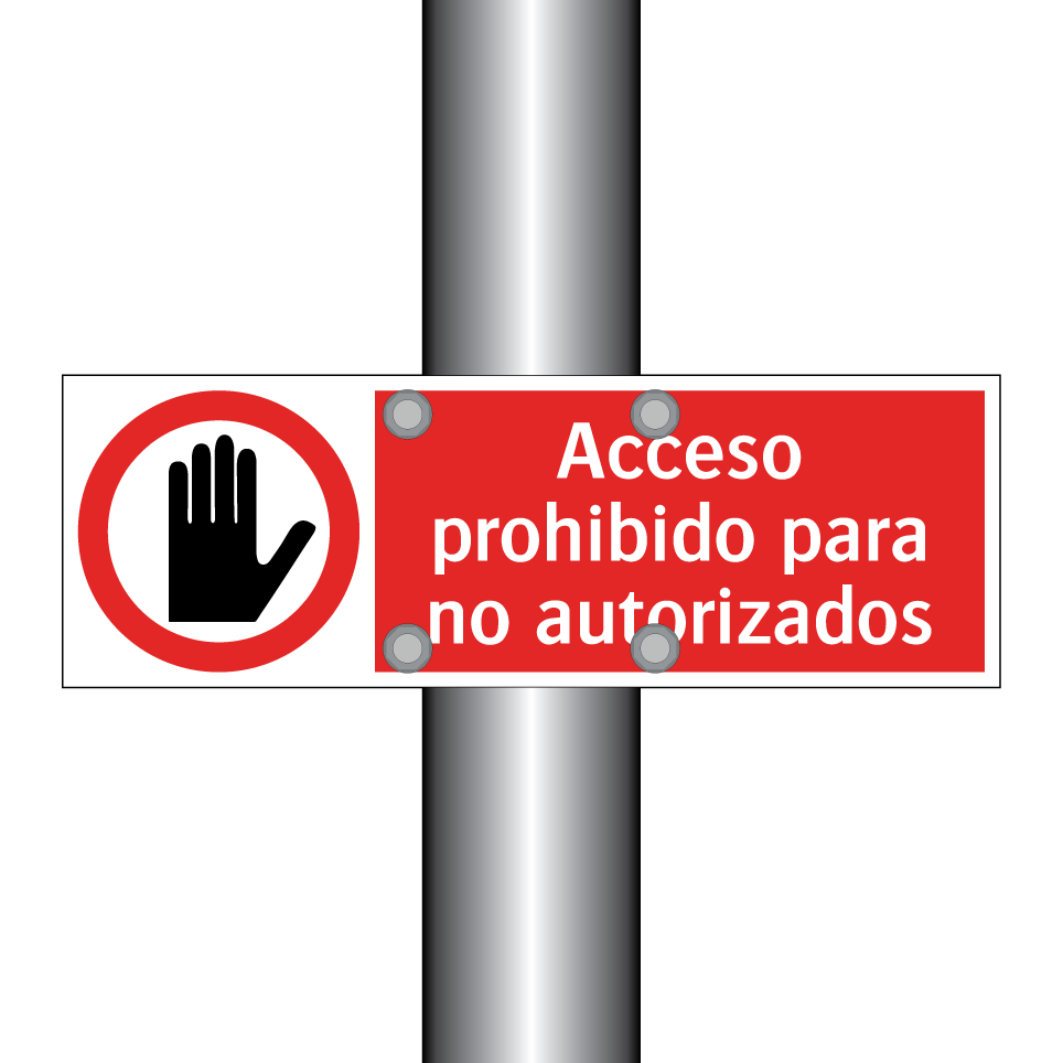 Acceso prohibido para no autorizados