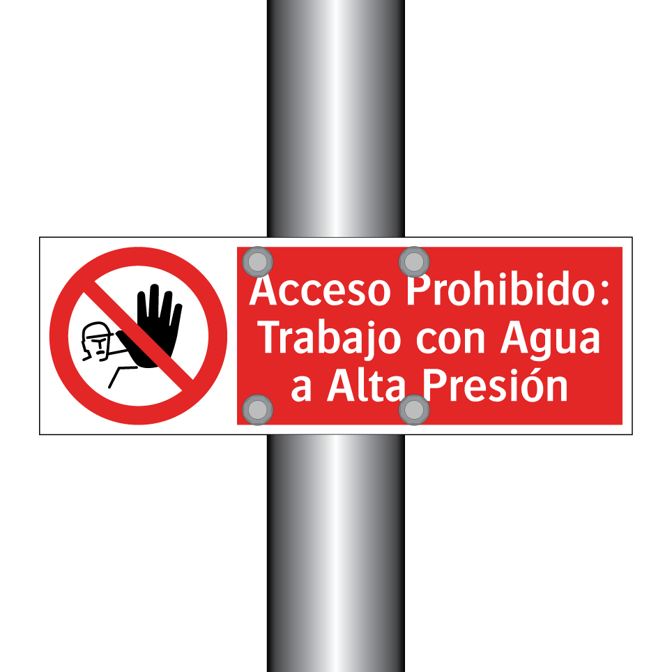 Acceso Prohibido: Trabajo con Agua a Alta Presión
