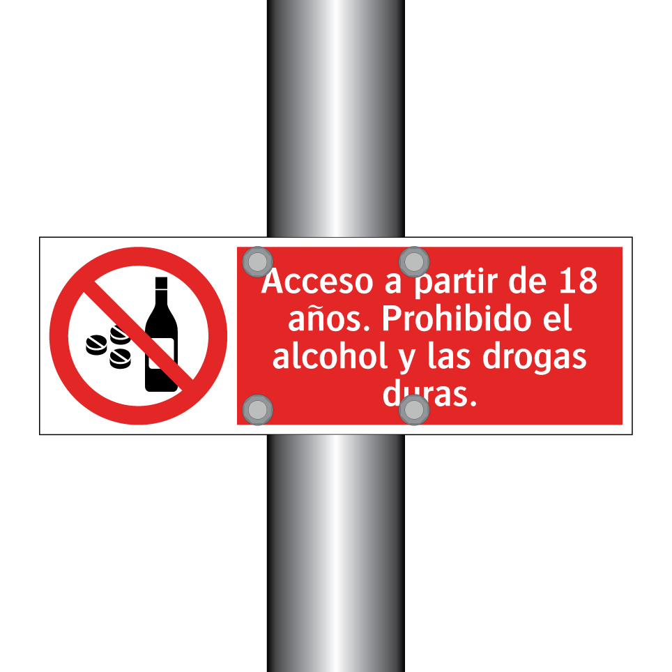 Acceso a partir de 18 años. Prohibido el alcohol y las drogas duras.