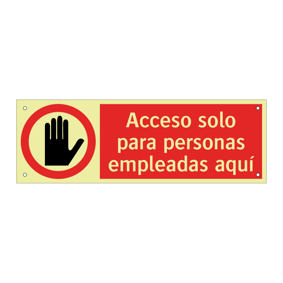 Acceso solo para personas empleadas aquí
