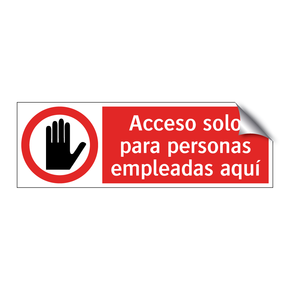 Acceso solo para personas empleadas aquí