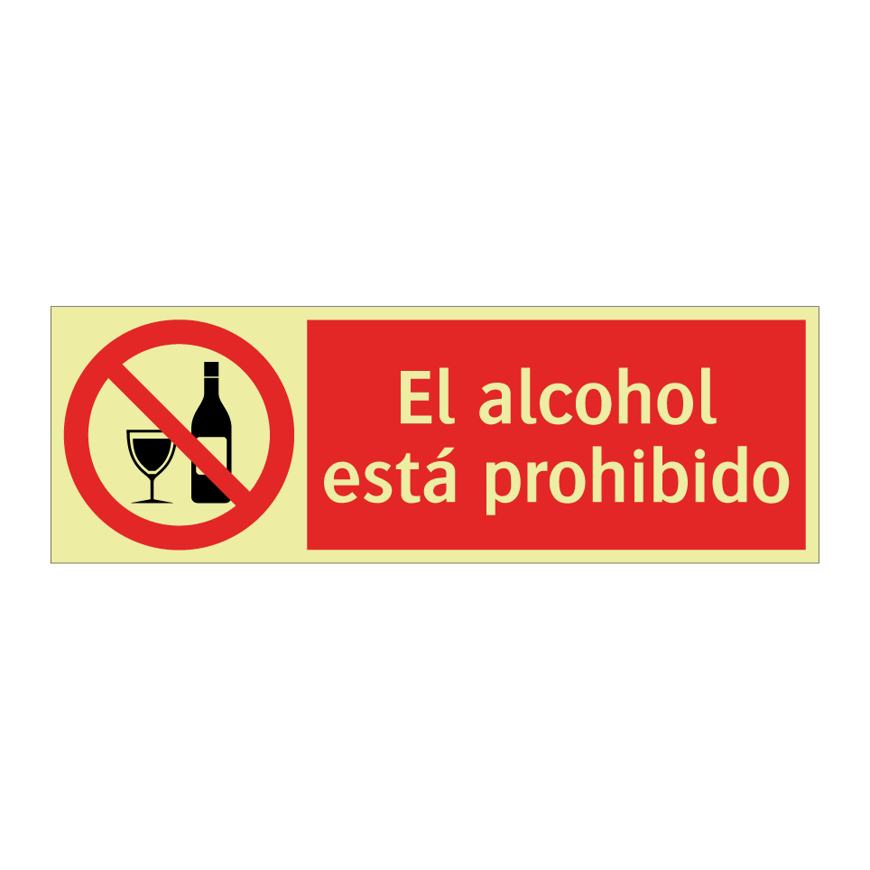 El alcohol está prohibido