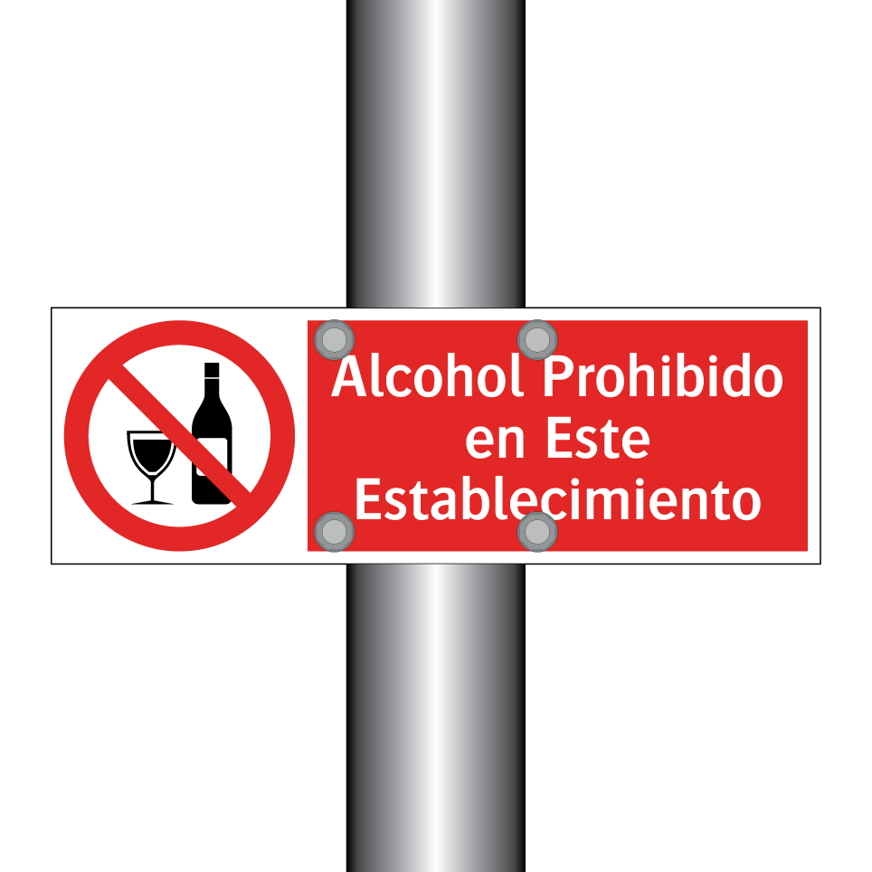 Alcohol Prohibido en Este Establecimiento