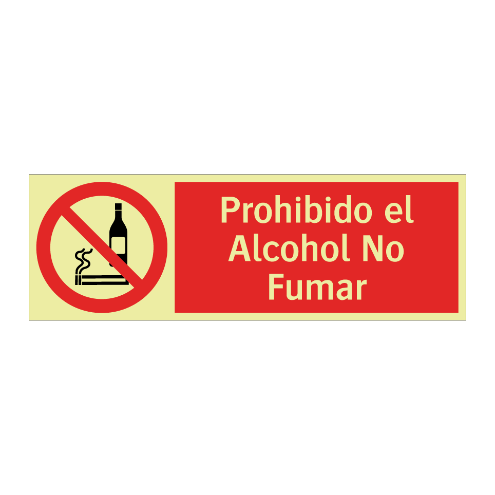 Prohibido el Alcohol No Fumar