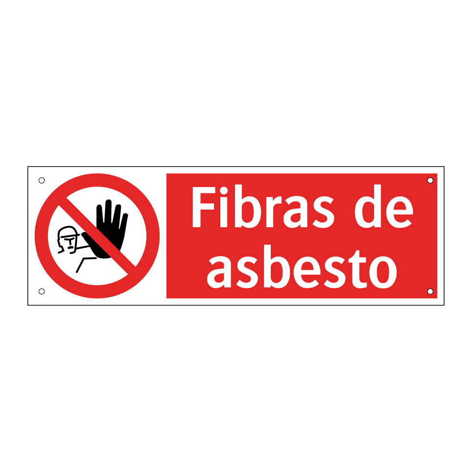 Fibras de asbesto