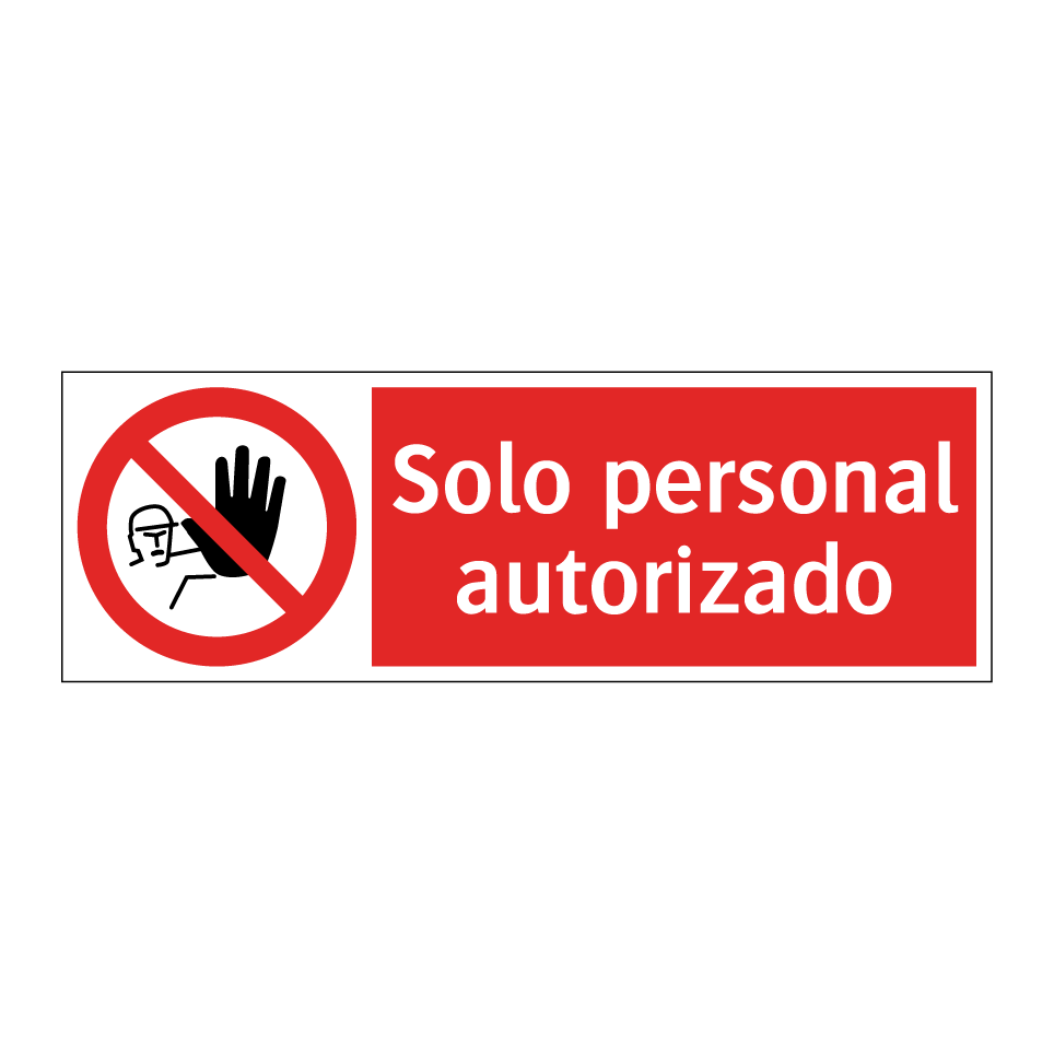 Solo personal autorizado