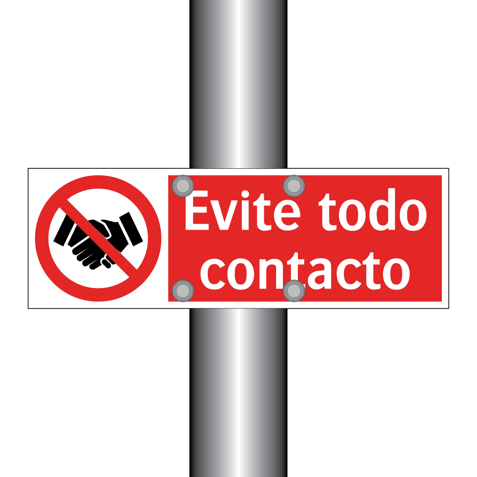 Evite todo contacto