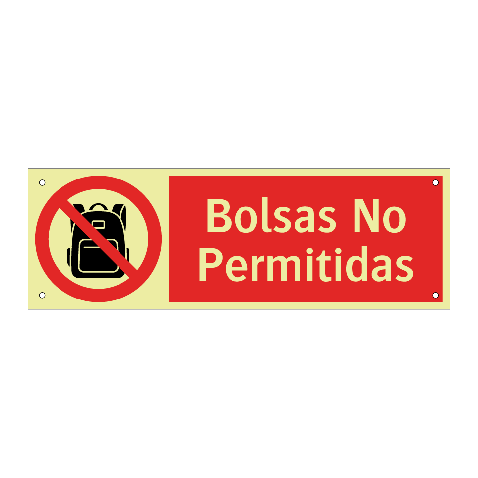 Bolsas No Permitidas