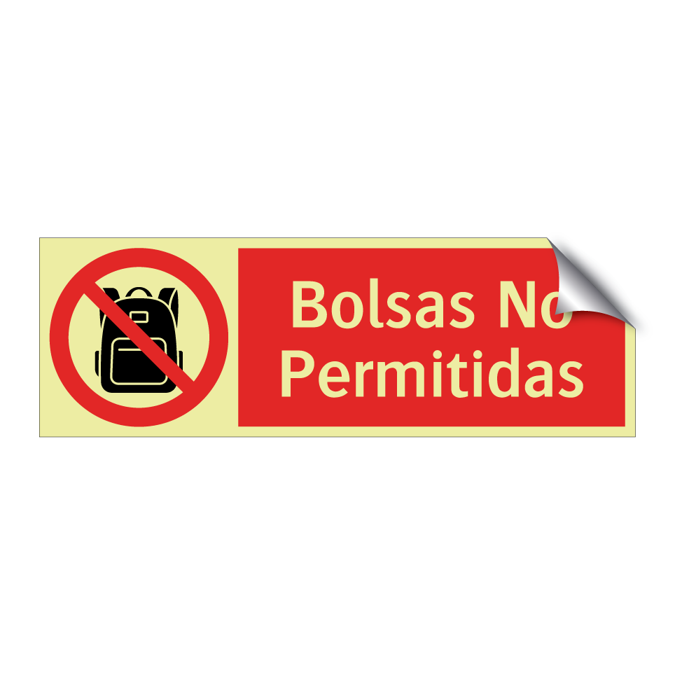 Bolsas No Permitidas