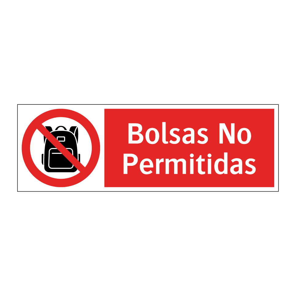 Bolsas No Permitidas