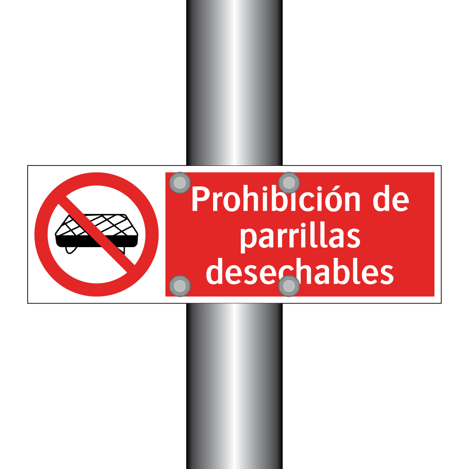 Prohibición de parrillas desechables