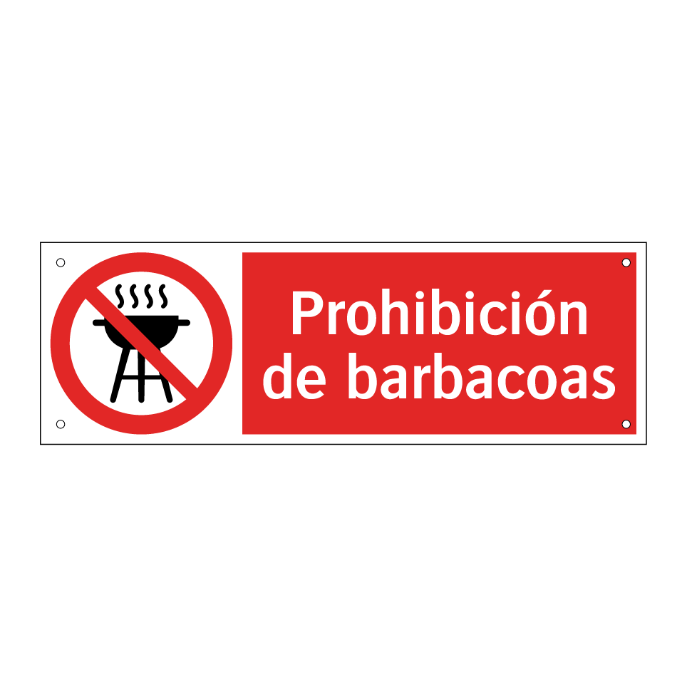 Prohibición de barbacoas