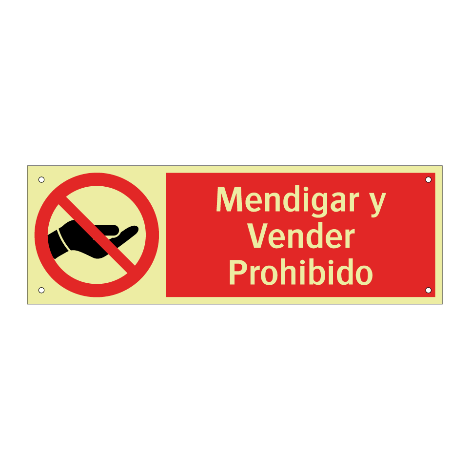 Mendigar y Vender Prohibido