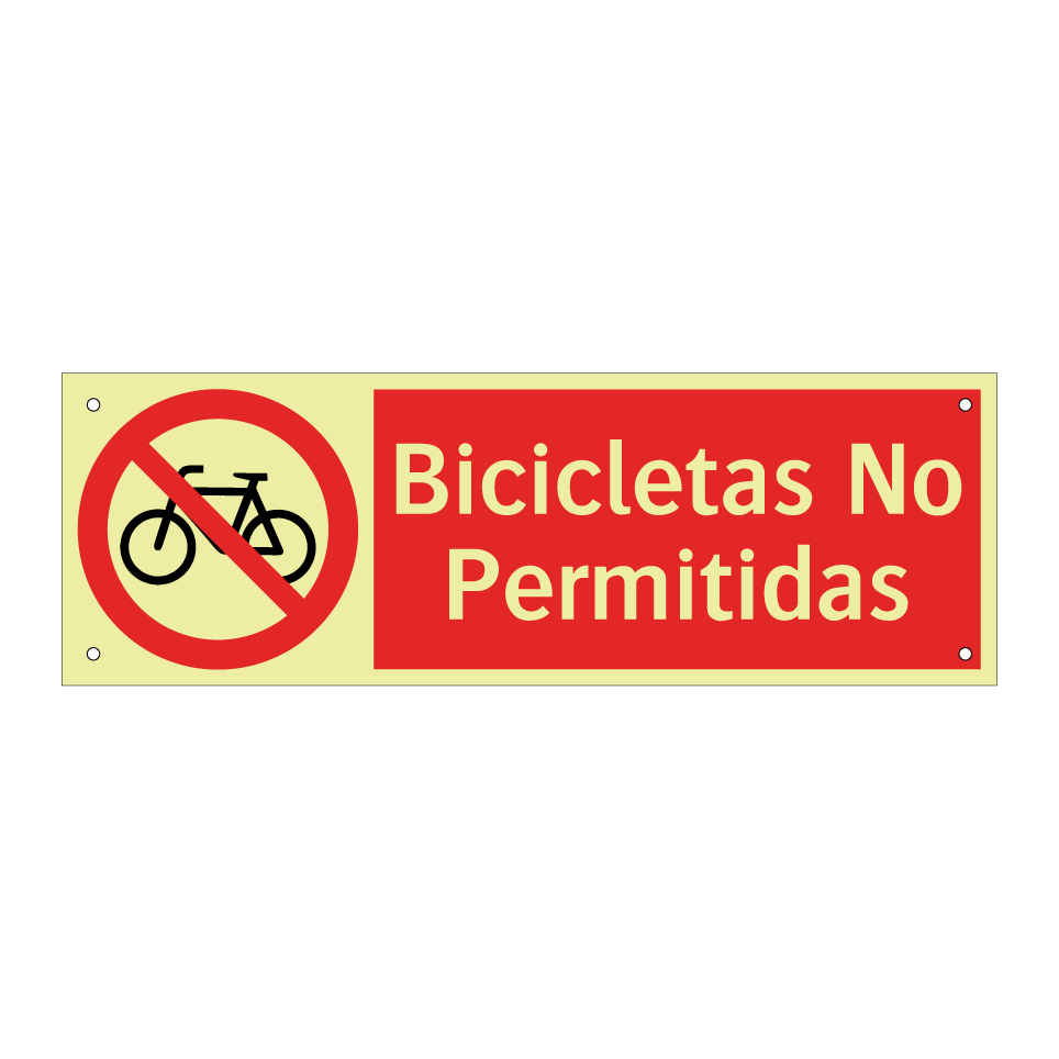 Bicicletas No Permitidas