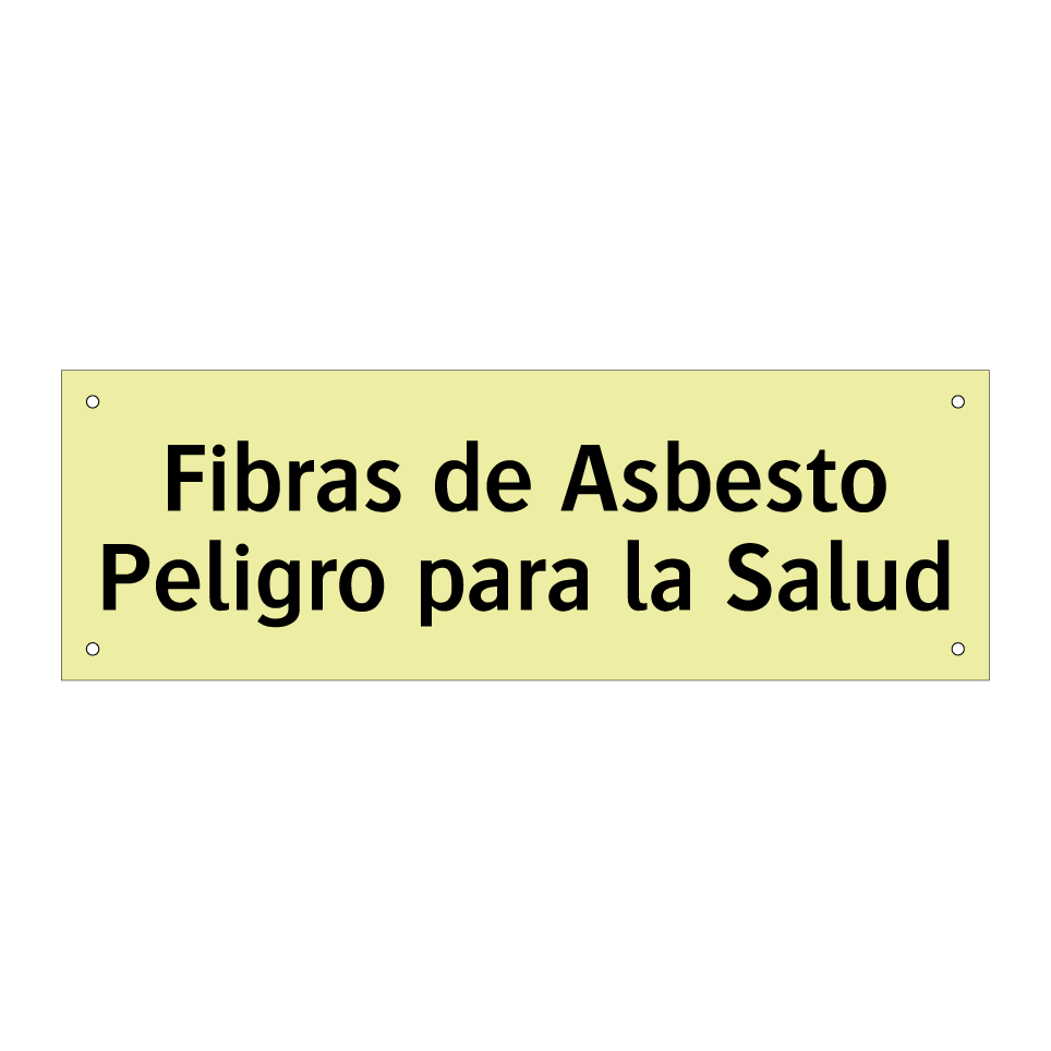 Fibras de Asbesto Peligro para la Salud