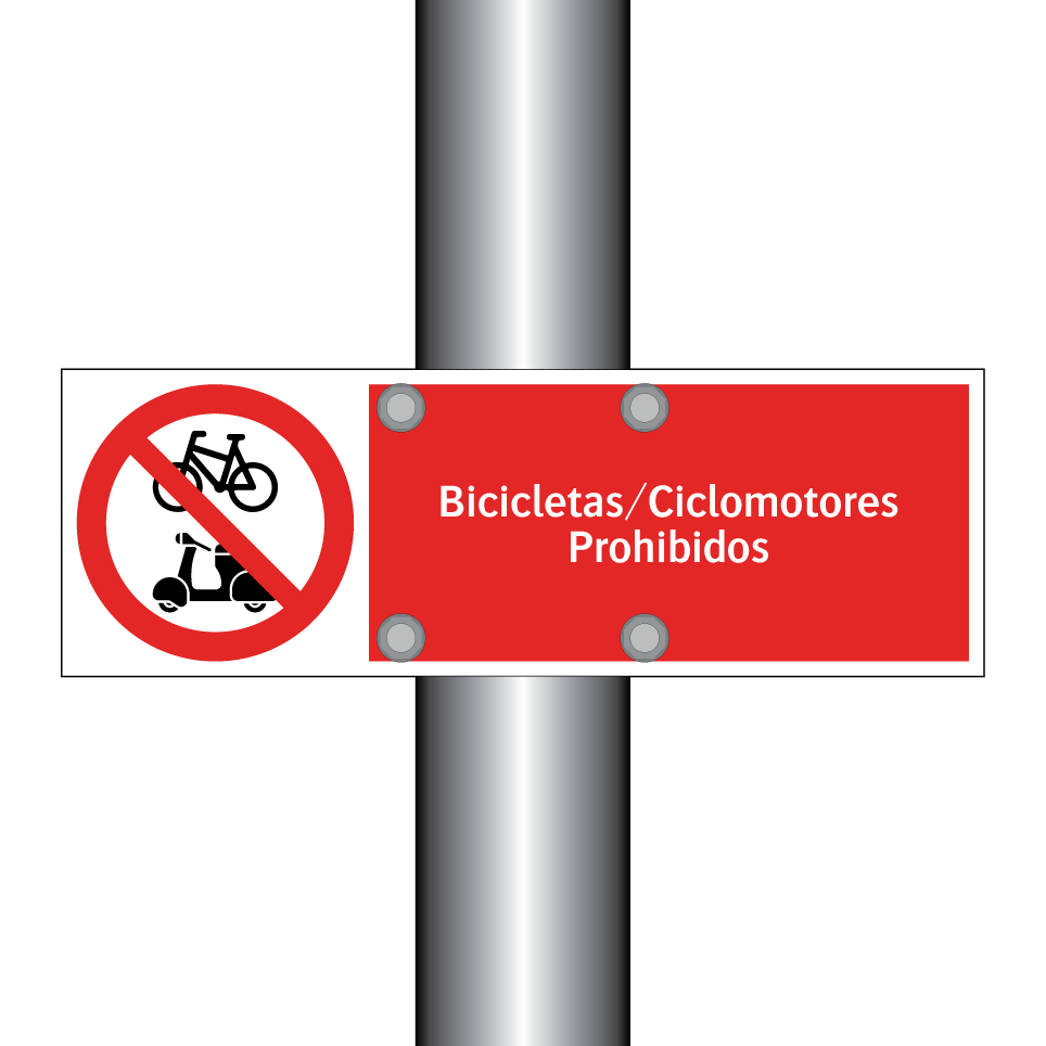 Bicicletas/Ciclomotores Prohibidos