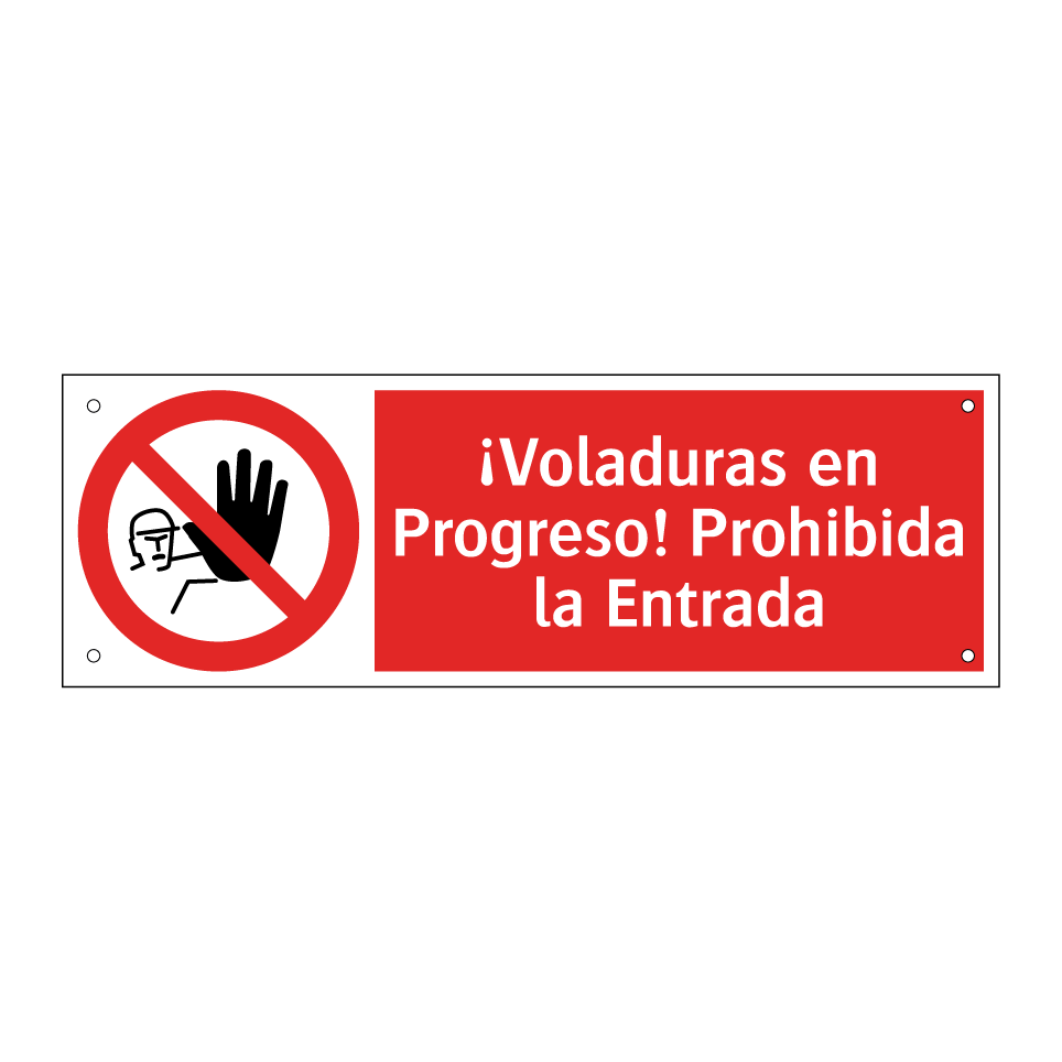 ¡Voladuras en Progreso! Prohibida la Entrada