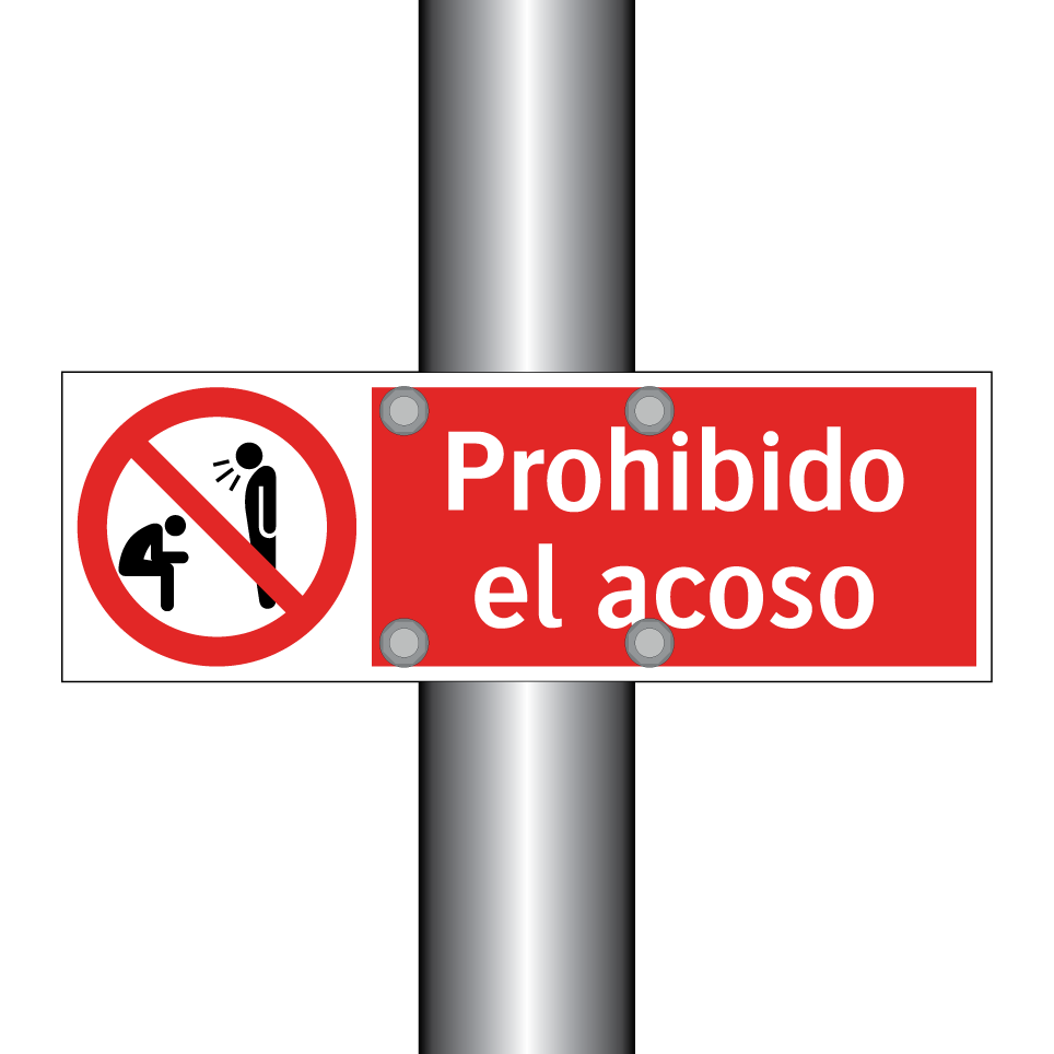 Prohibido el acoso