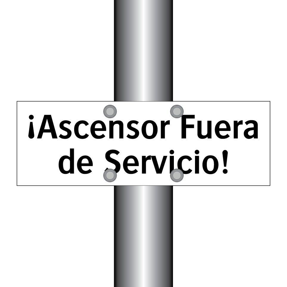 ¡Ascensor Fuera de Servicio!