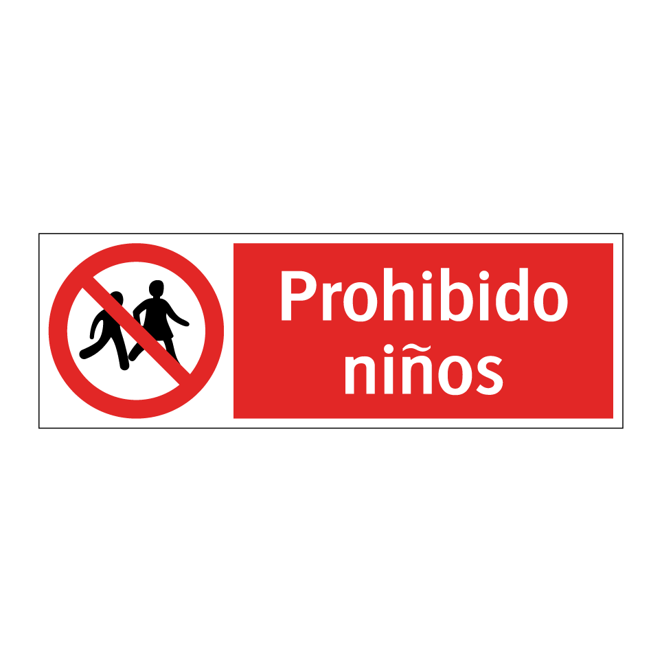 Prohibido niños