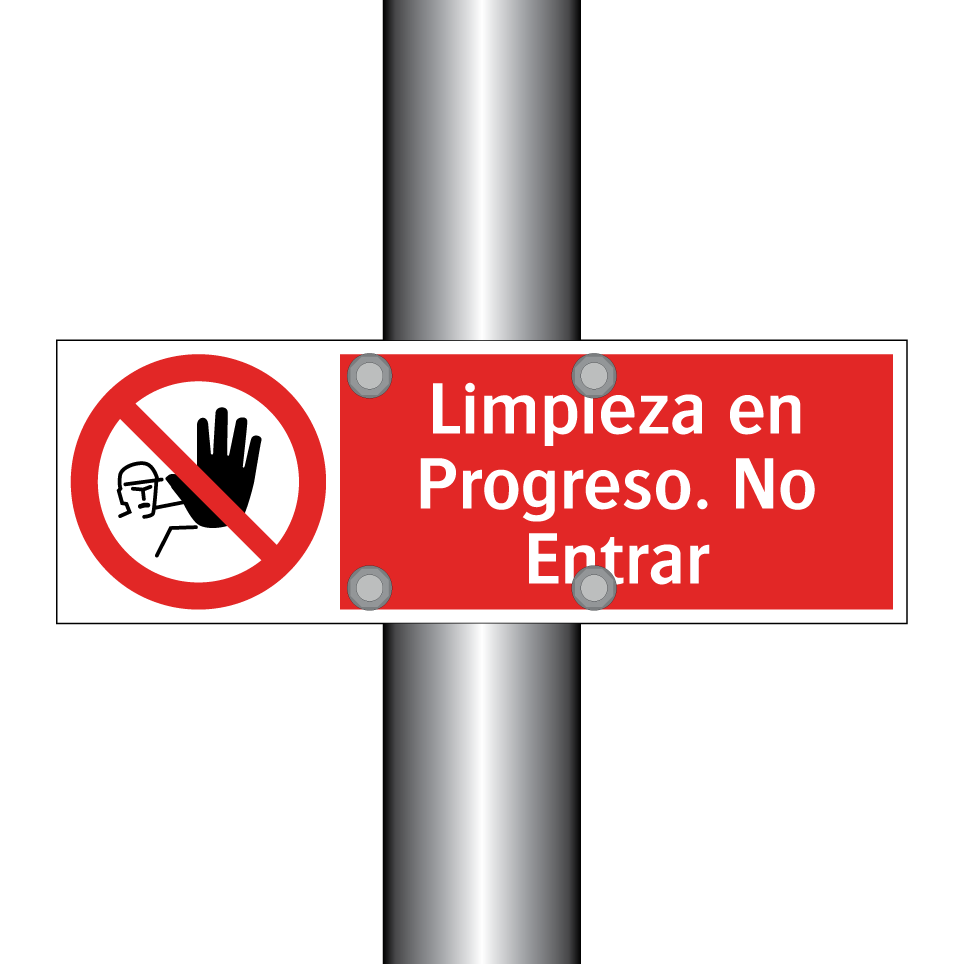 Limpieza en Progreso. No Entrar