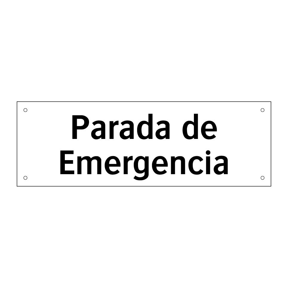 Parada de Emergencia