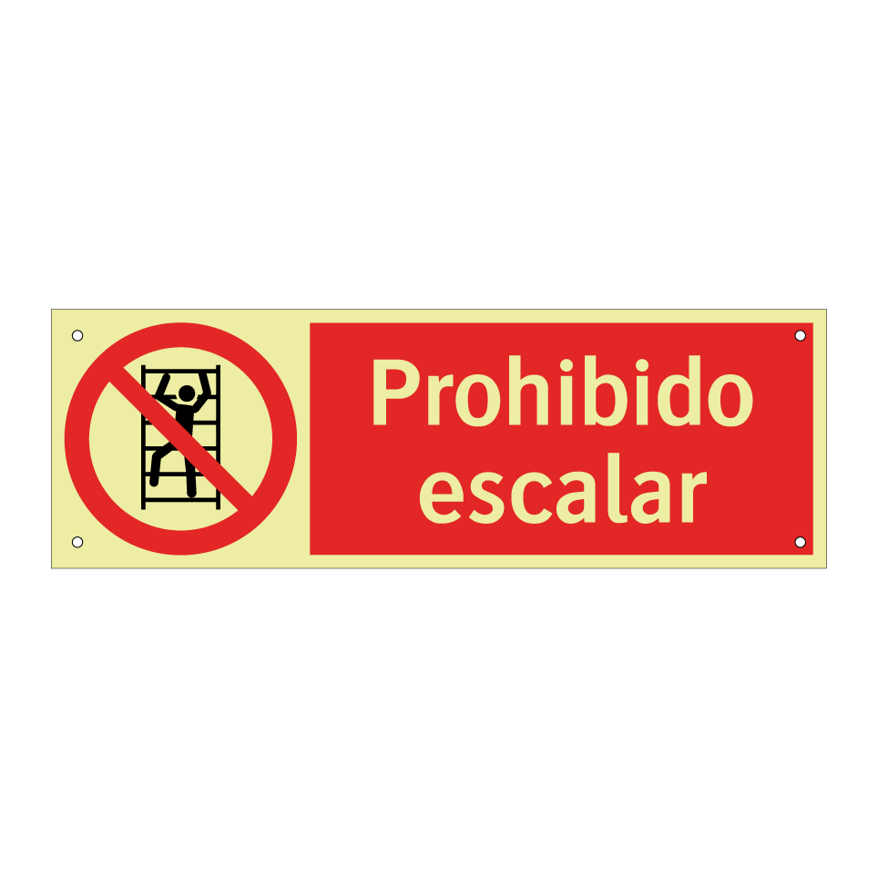 Prohibido escalar