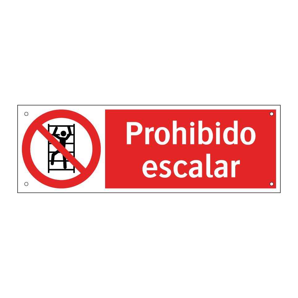 Prohibido escalar