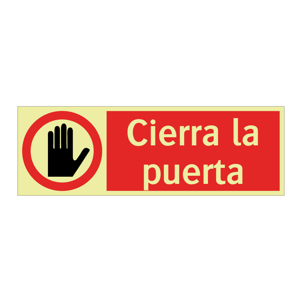 Cierra la puerta