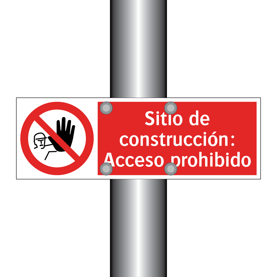 Sitio de construcción: Acceso prohibido