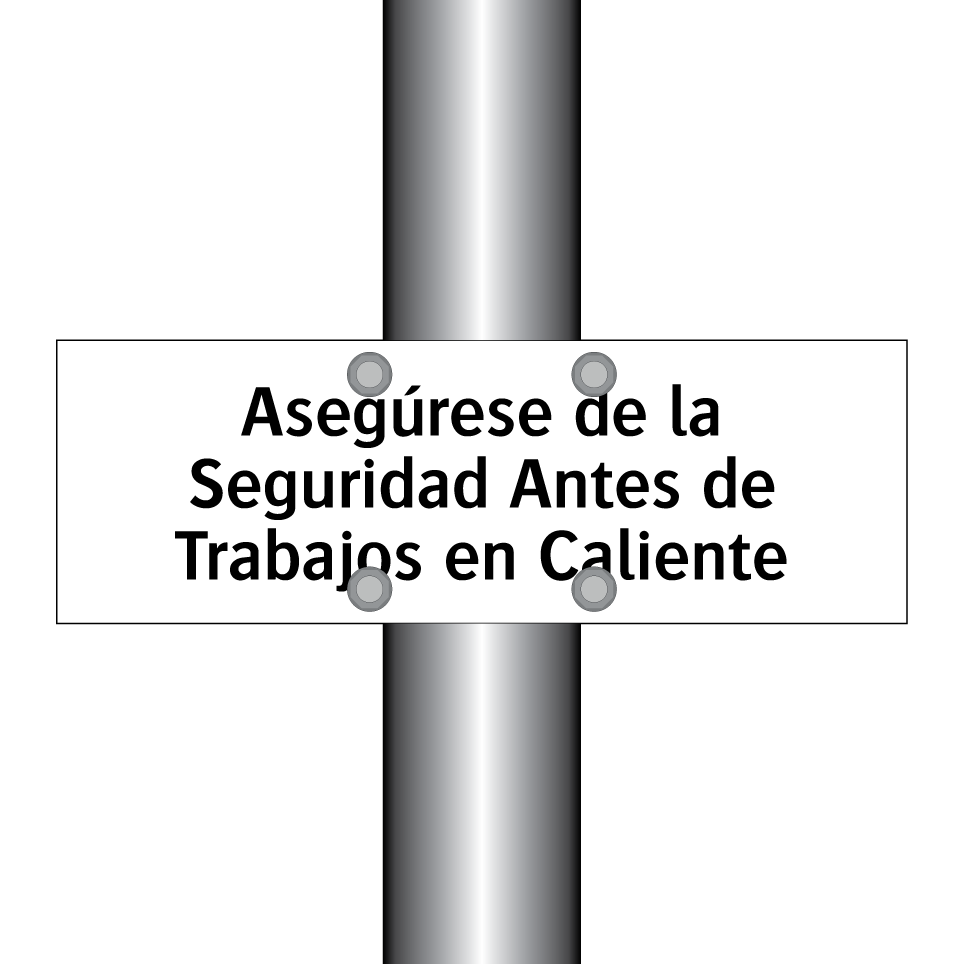 Asegúrese de la Seguridad Antes de Trabajos en Caliente