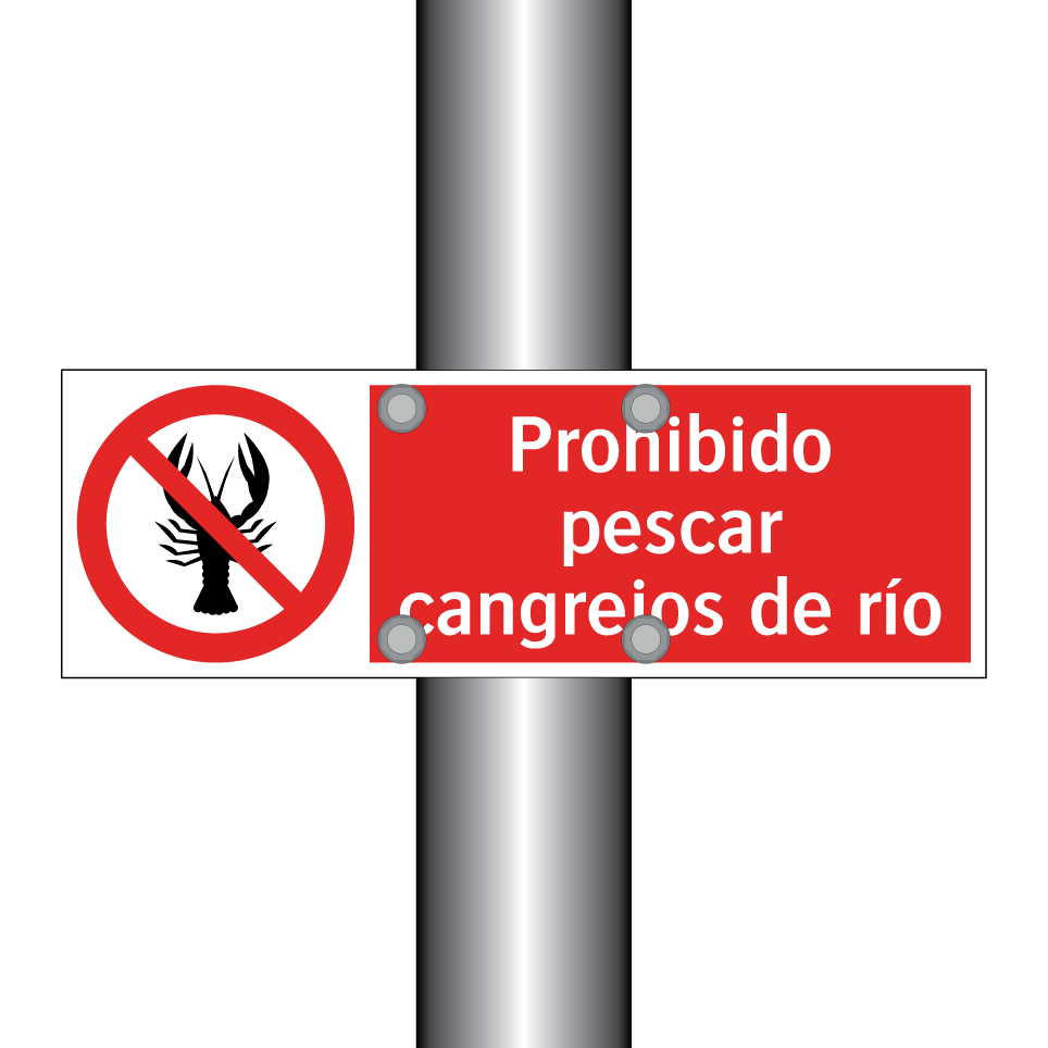 Prohibido pescar cangrejos de río