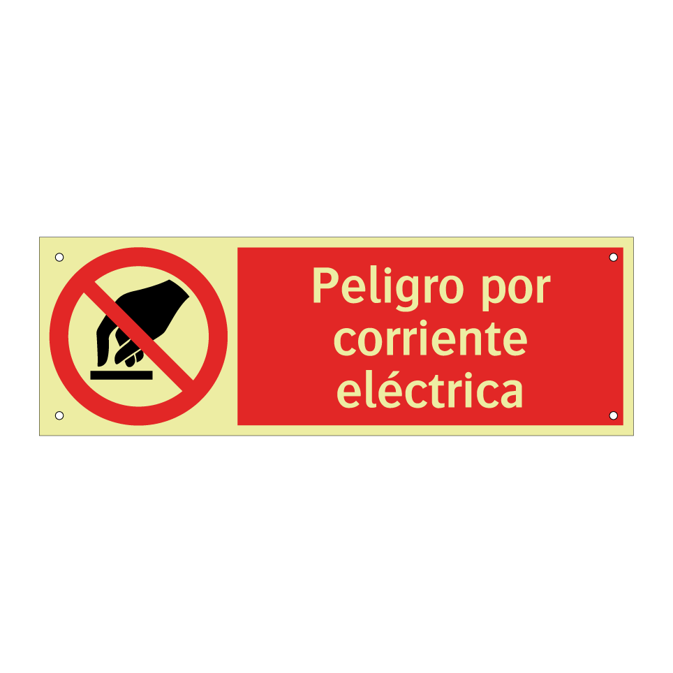 Peligro por corriente eléctrica