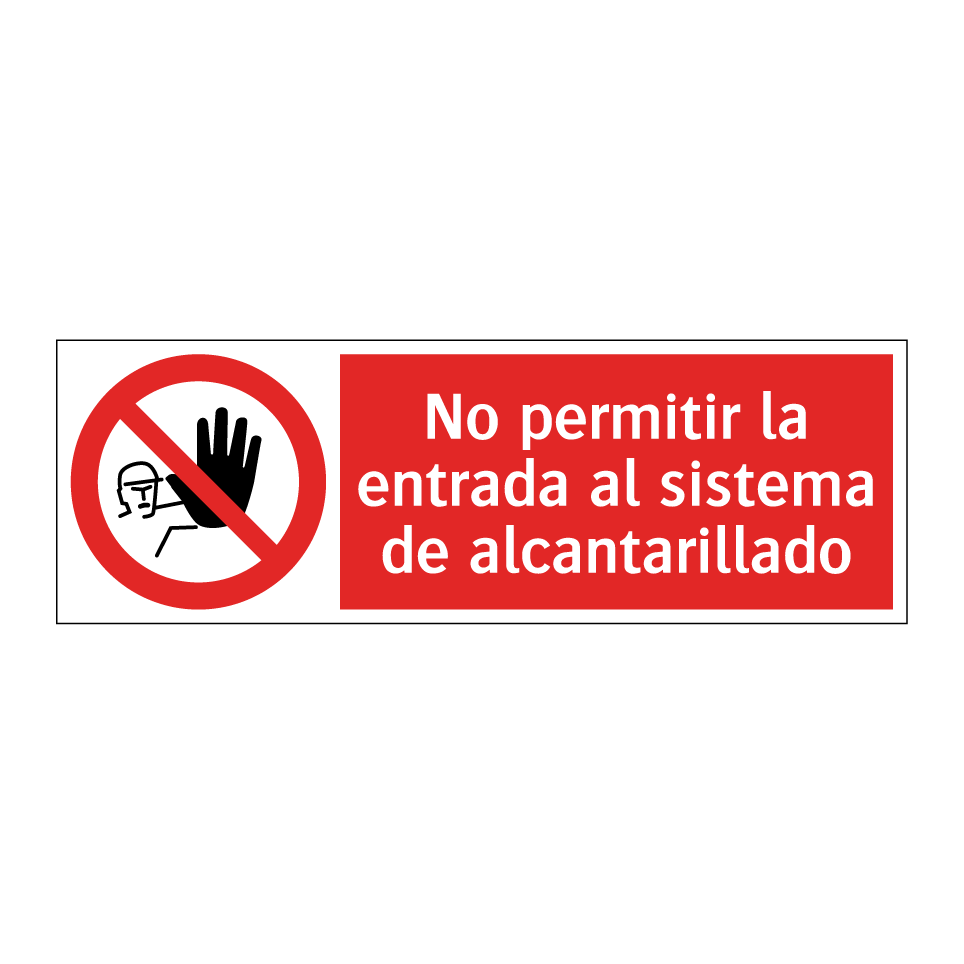 No permitir la entrada al sistema de alcantarillado