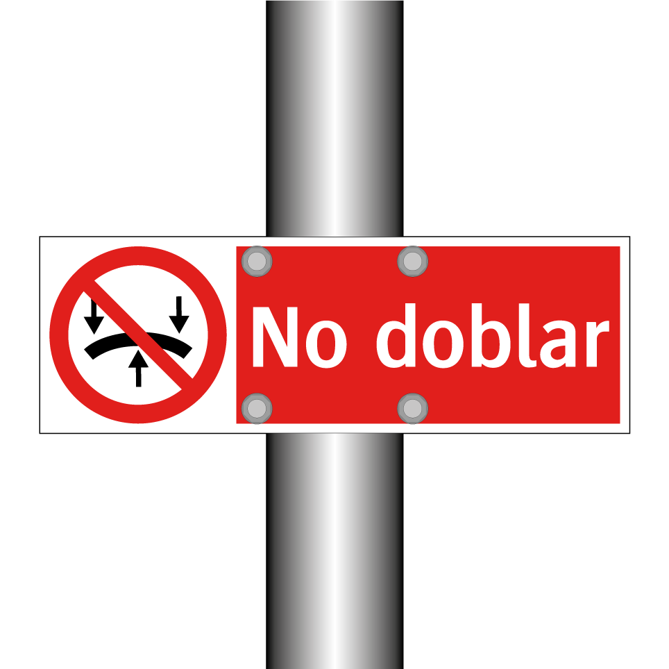 No doblar