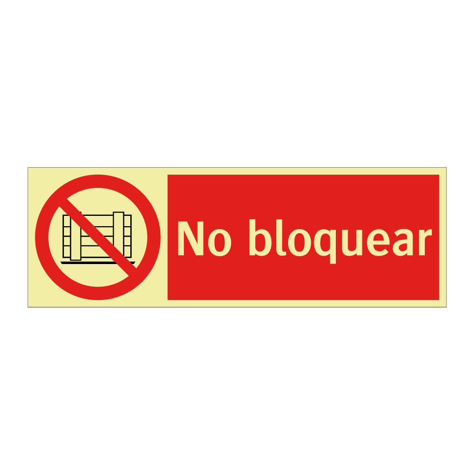 No bloquear