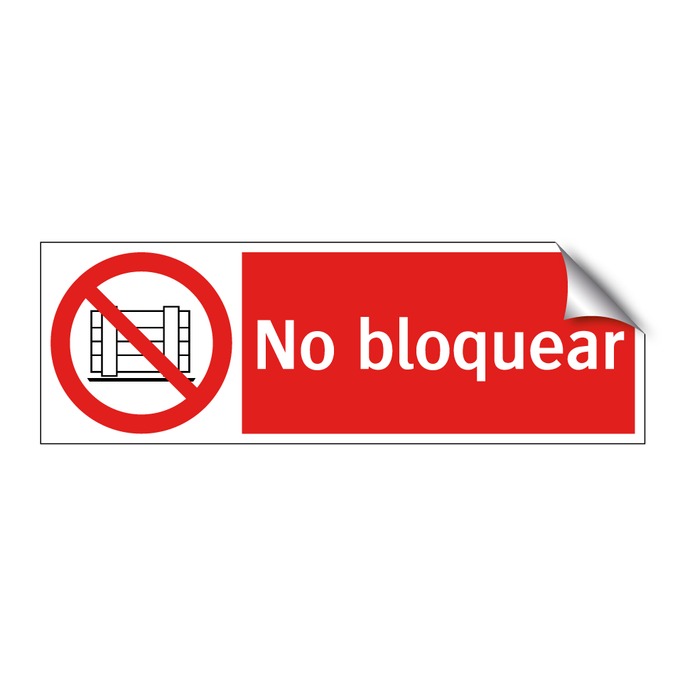 No bloquear