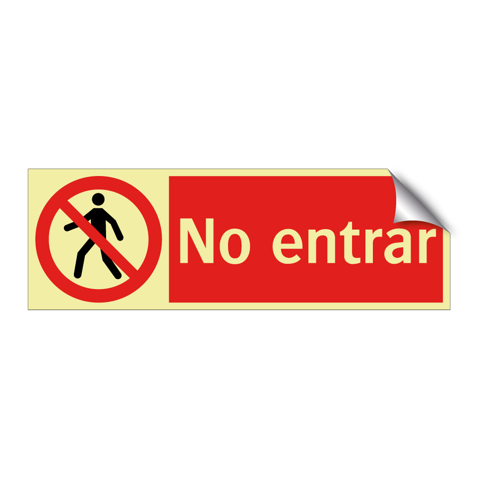 No entrar