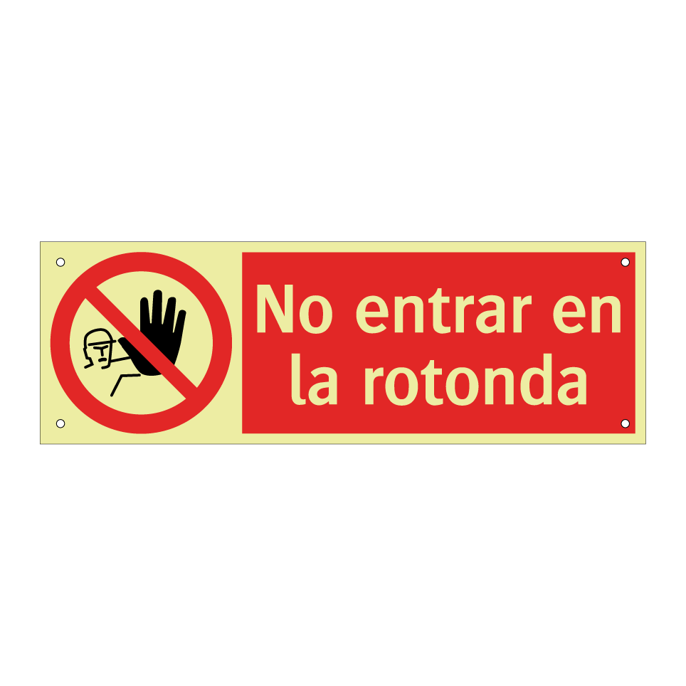 No entrar en la rotonda
