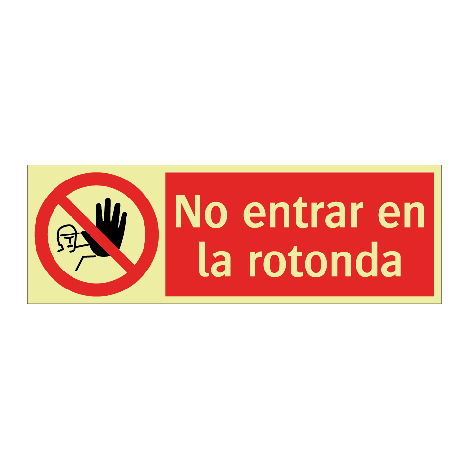 No entrar en la rotonda