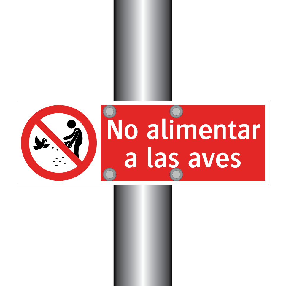 No alimentar a las aves