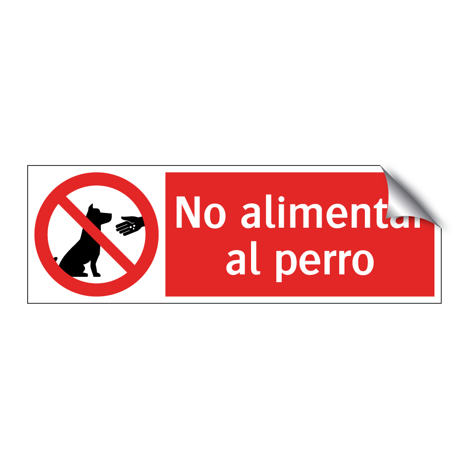 No alimentar al perro