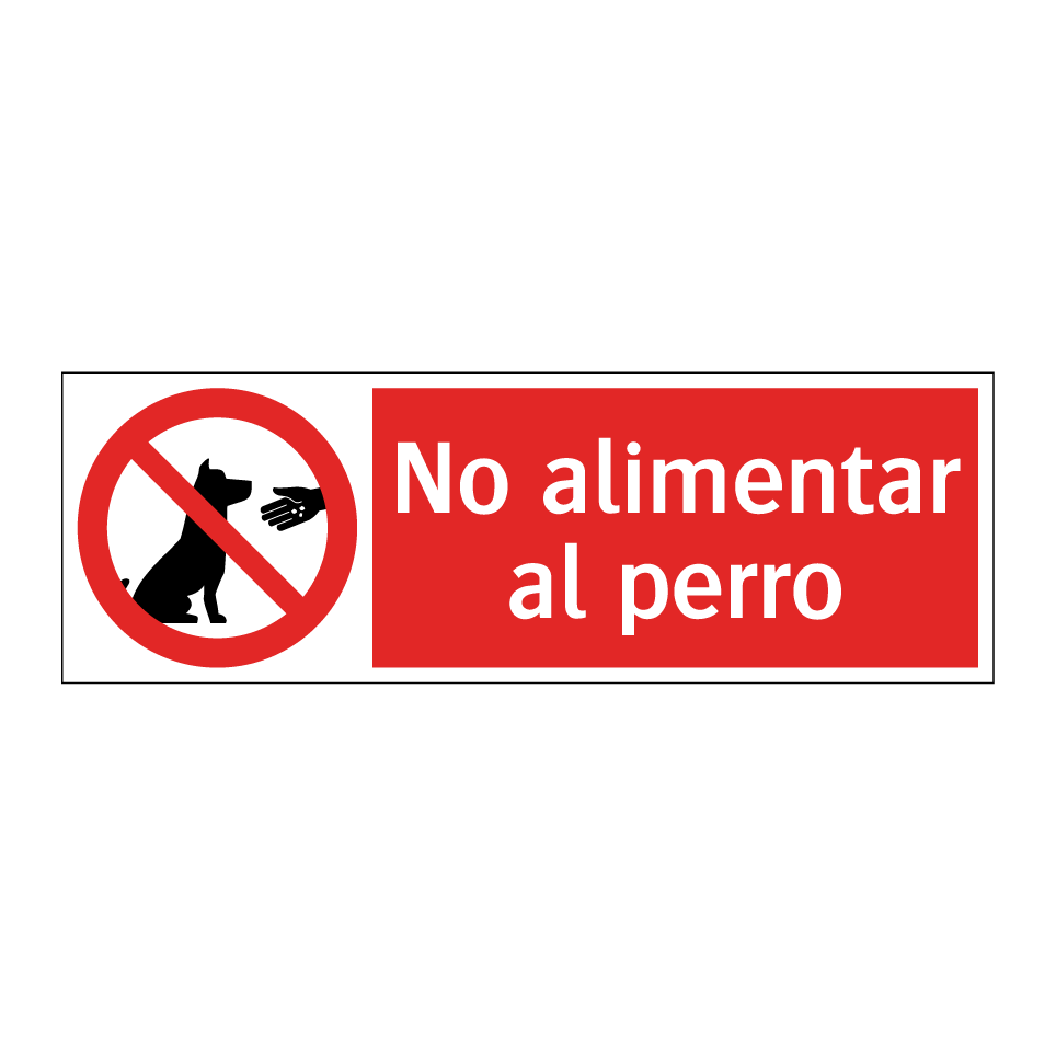 No alimentar al perro