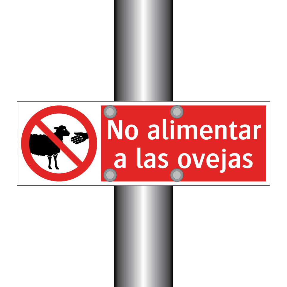 No alimentar a las ovejas