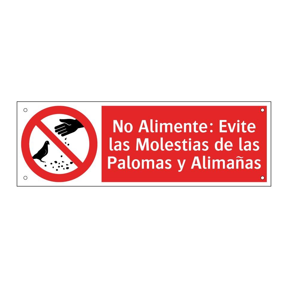 No Alimente: Evite las Molestias de las Palomas y Alimañas