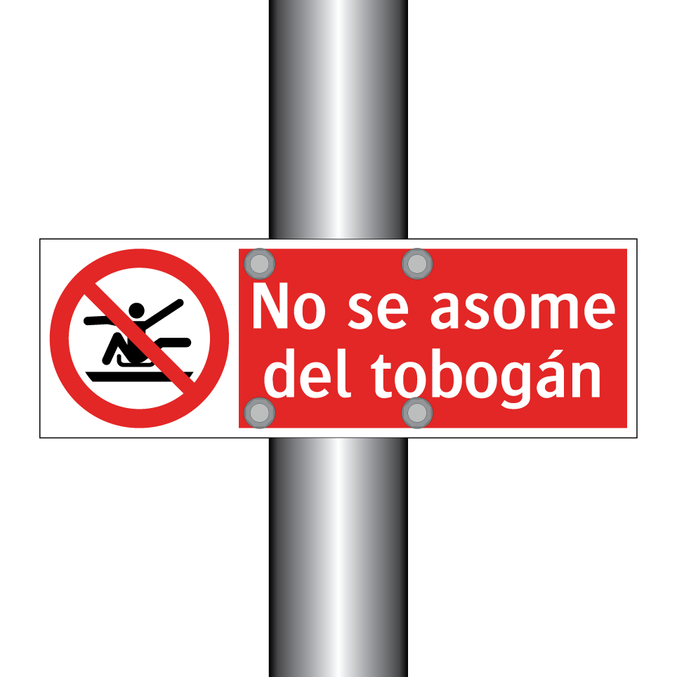 No se asome del tobogán