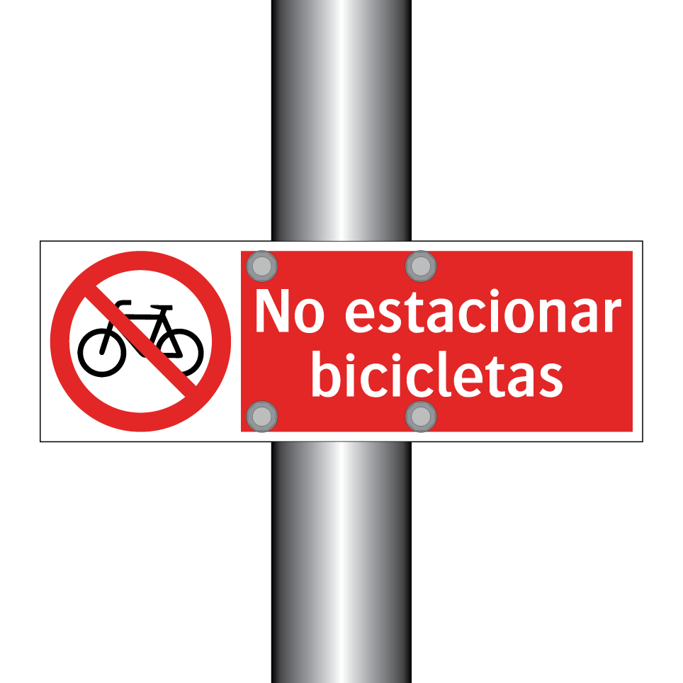 No estacionar bicicletas