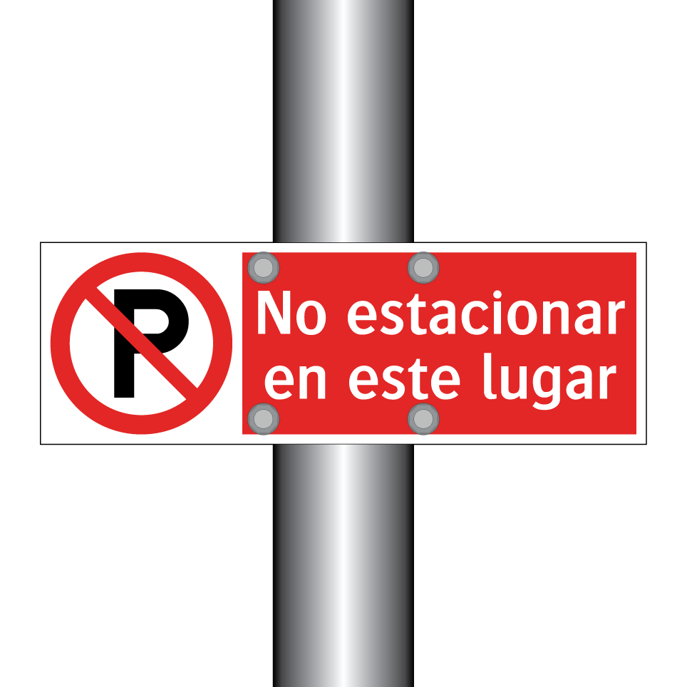 No estacionar en este lugar